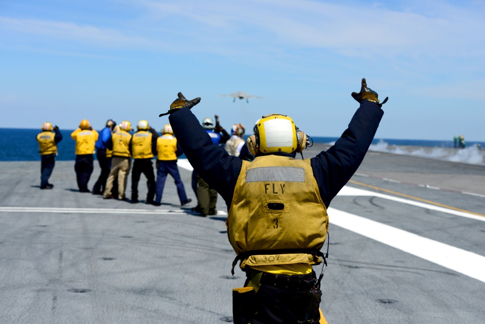 USS George H.W. Bush operations