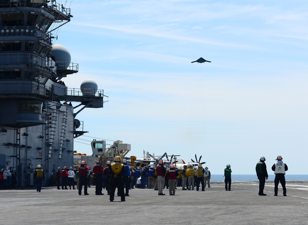 USS George H.W. Bush operations