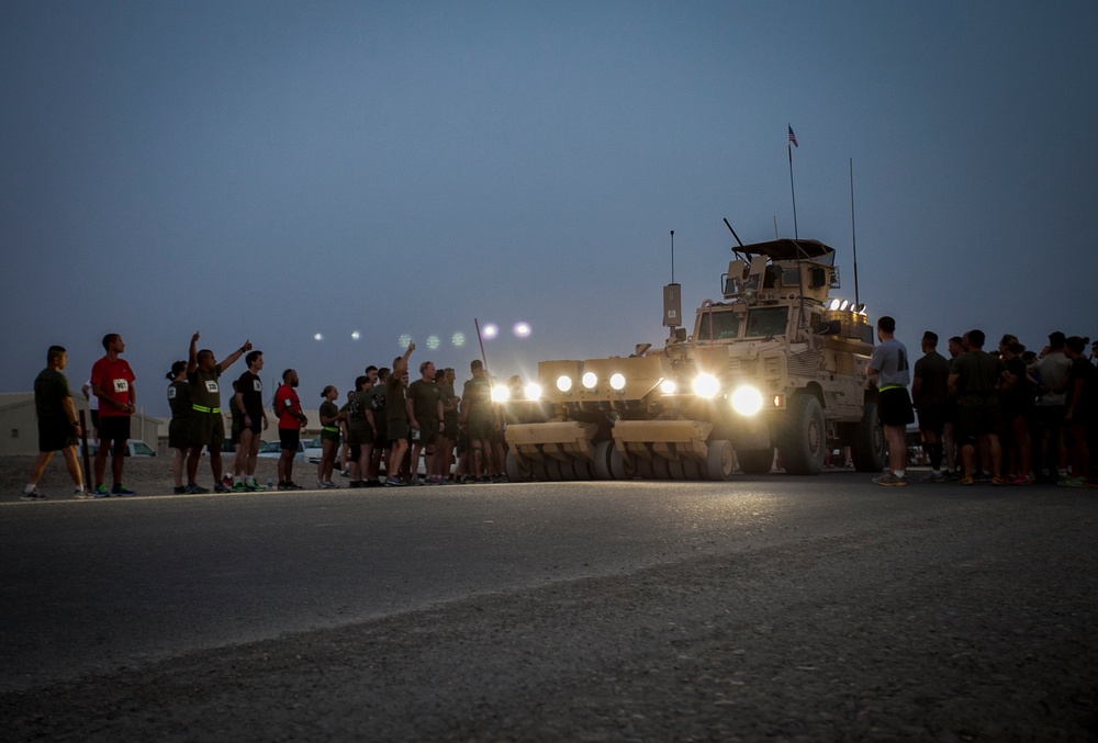 Marine Corps Historic Half Marathon, Camp Leatherneck, Afghanistan