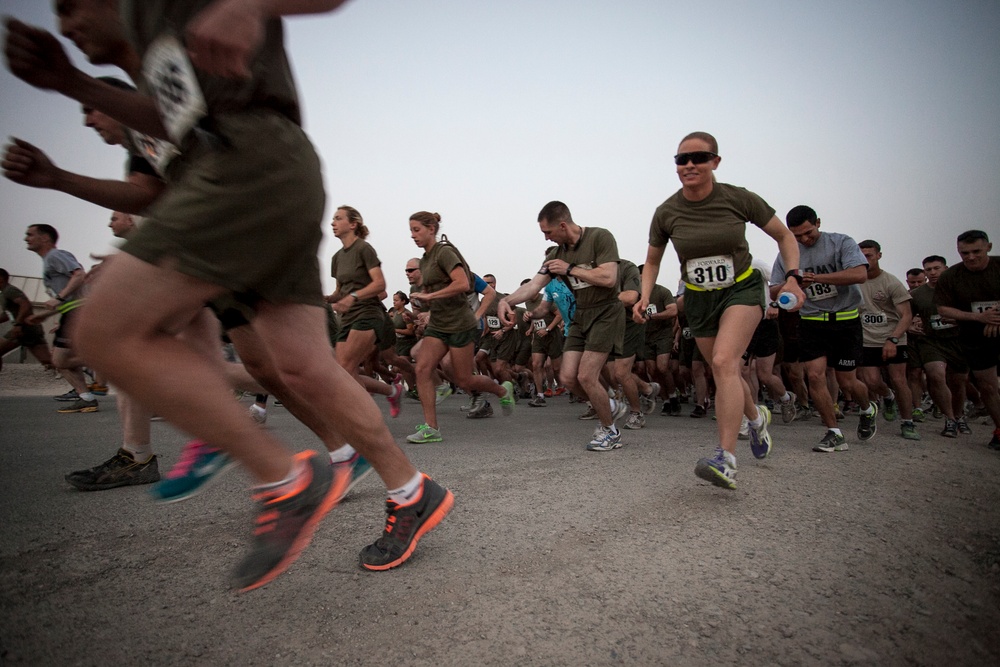 Marine Corps Historic Half Marathon, Camp Leatherneck Afghanistan