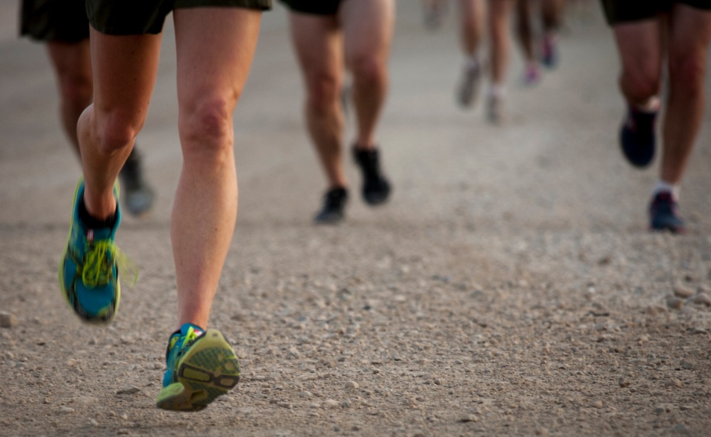 Marine Corps Historic Half Marathon, Camp Leatherneck, Afghanistan