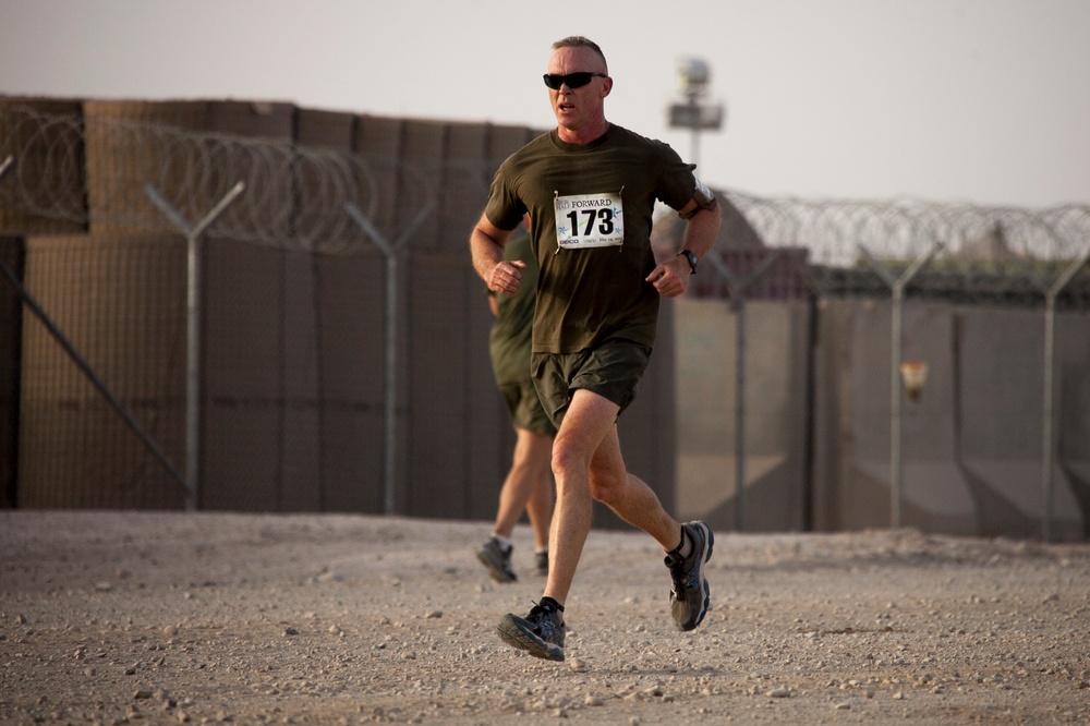 Marine Corps Historic Half Marathon, Camp Leatherneck, Afghanistan