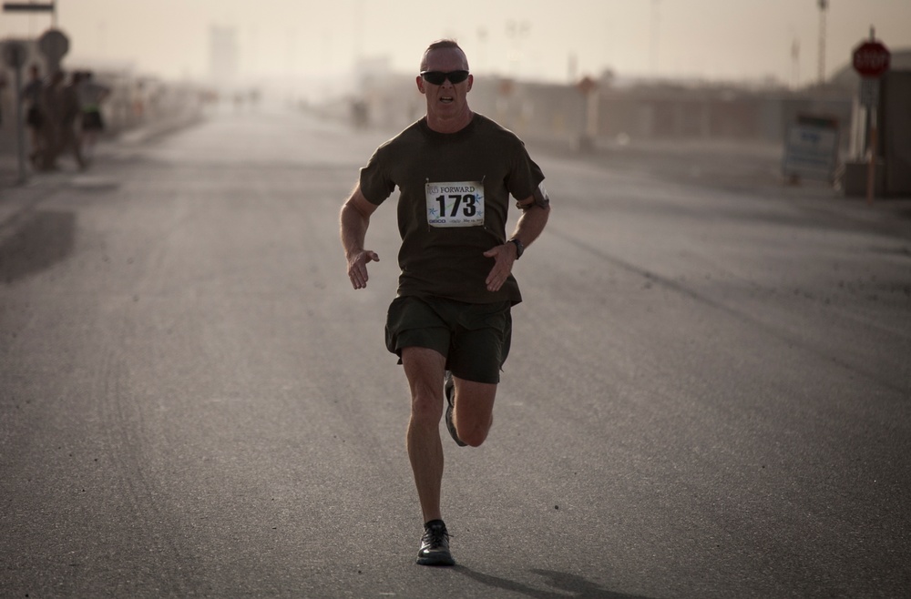 Marine Corps Historic Half Marathon, Camp Leatherneck, Afghanistan