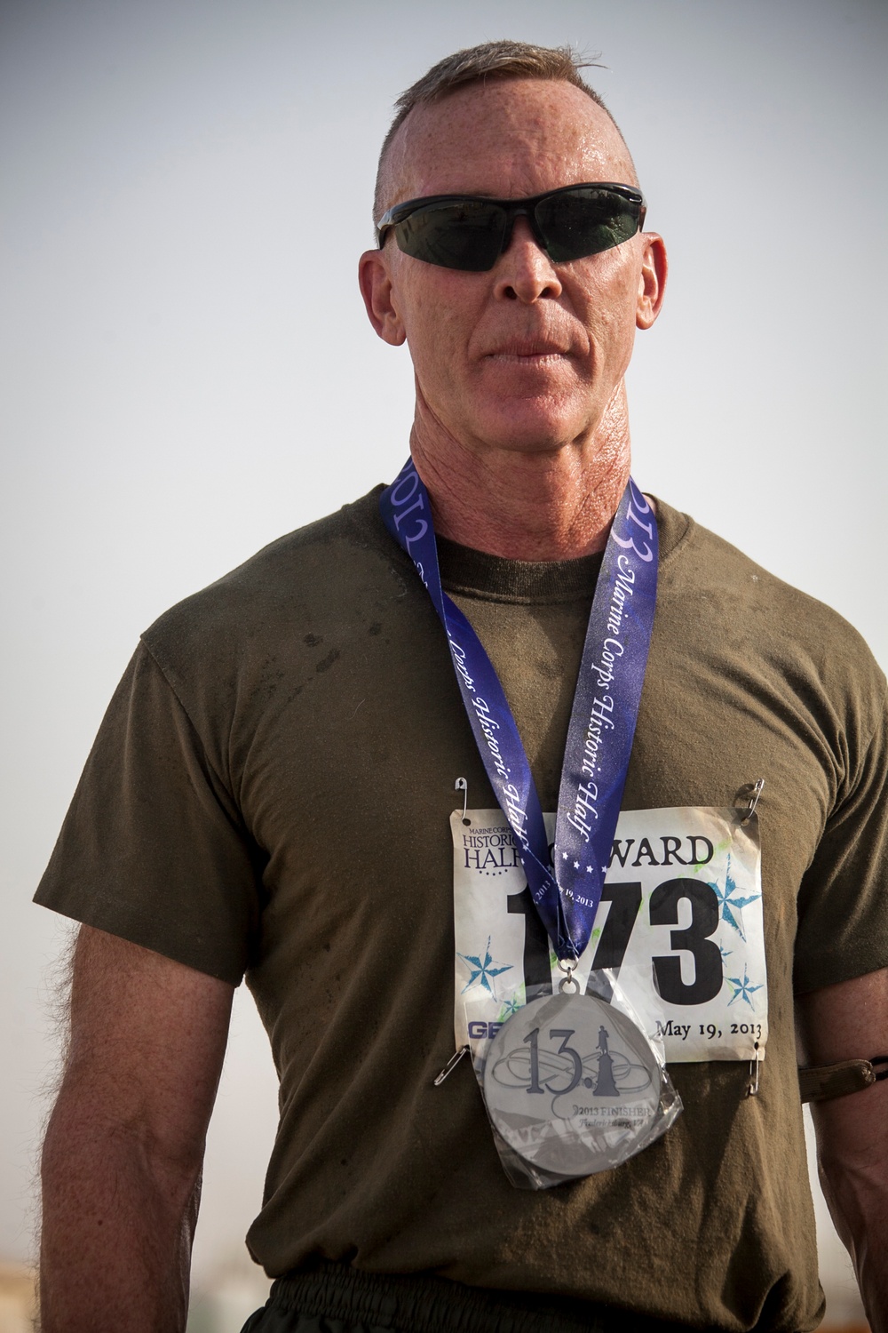 Marine Corps Historic Half Marathon, Camp Leatherneck, Afghanistan