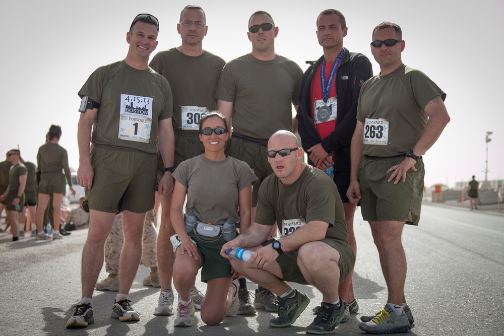 Marine Corps Historic Half Marathon, Camp Leatherneck, Afghanistan