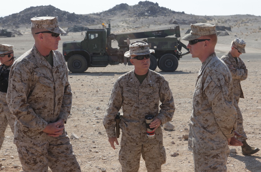 Brig. Gen. Banta speaks to CLB-6 Marines
