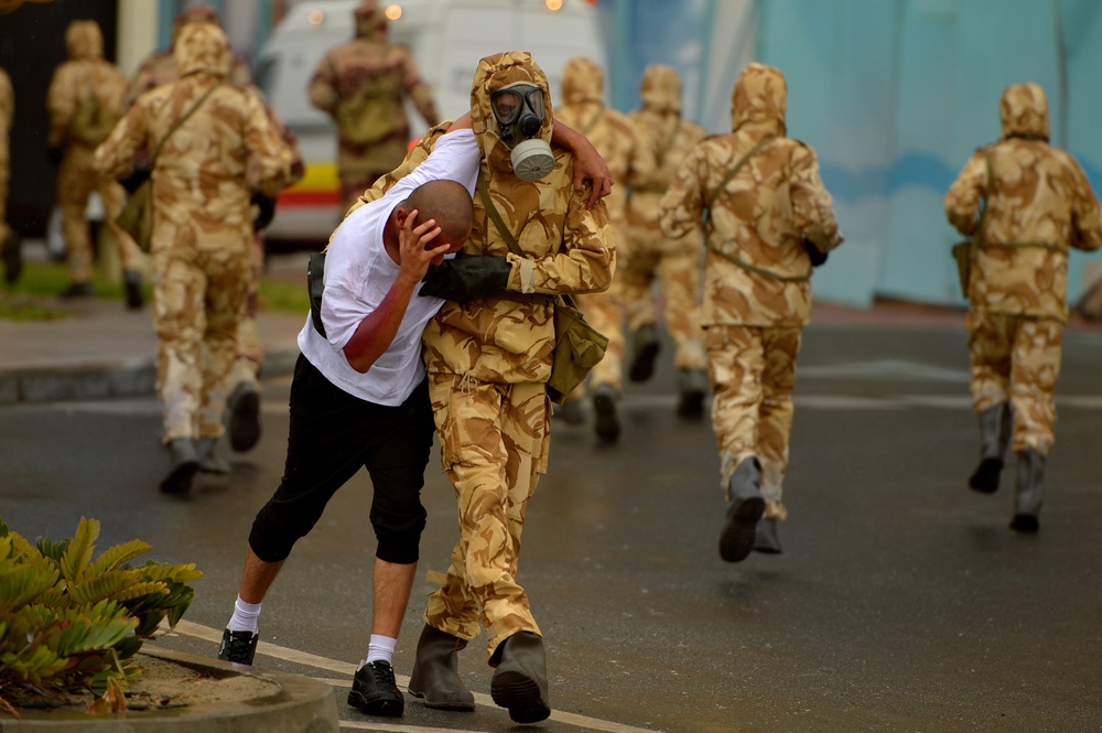 Allies train in Qatar to thwart terrorism