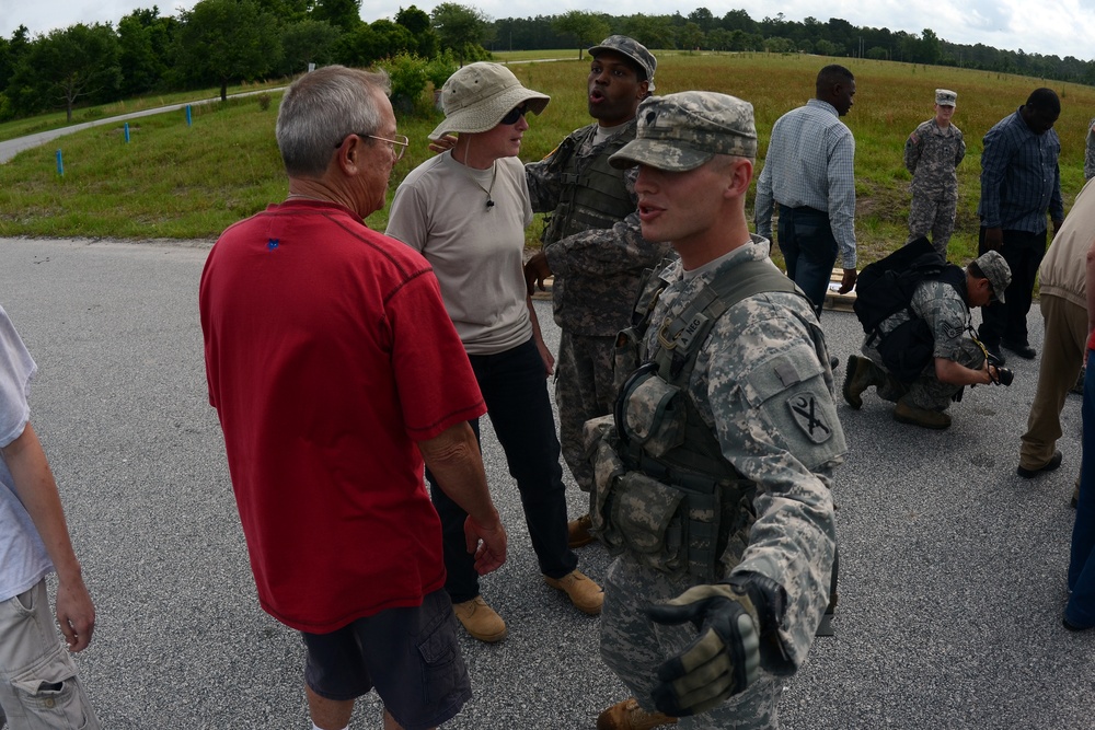 Ardent Sentry vehicle decontamination exercise