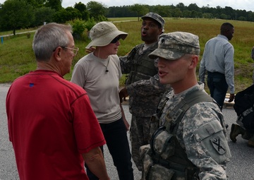 Ardent Sentry vehicle decontamination exercise