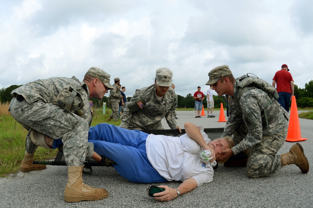 Ardent Sentry vehicle decontamination exercise