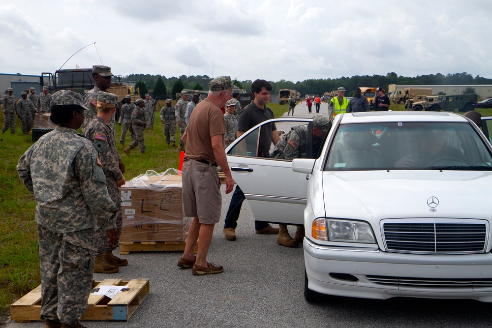 Disaster relief training at Ardent Sentry