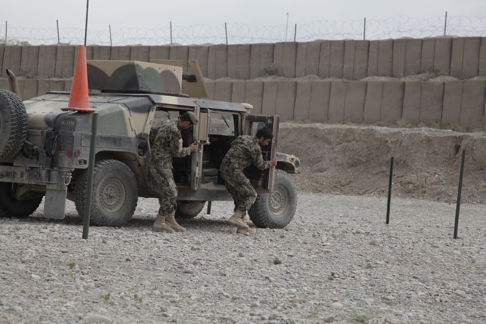 ANA training at FOB Shank