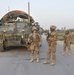 Soldiers conduct traffic checkpoint