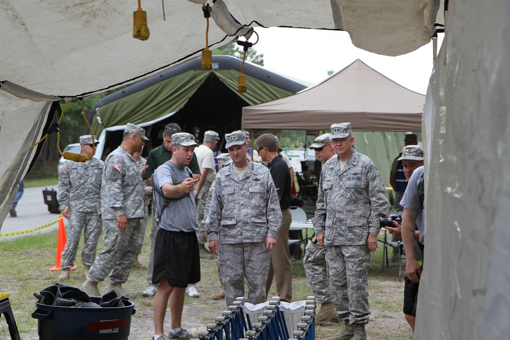 Vice Chief, National Guard Bureau visits Florida's Vigilant Guard exercise