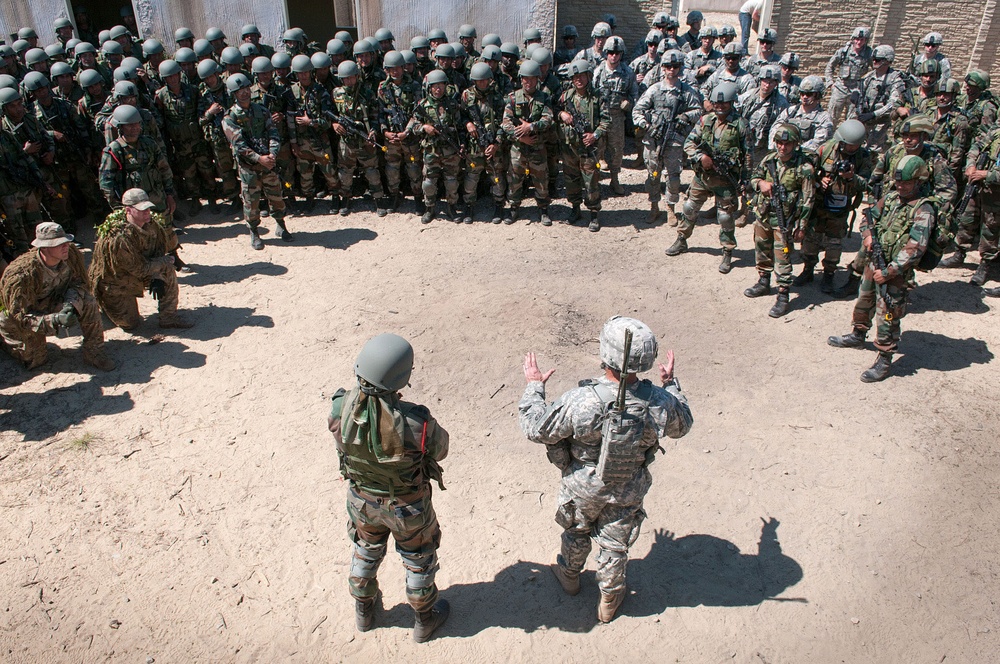 YA13 Company-level situational training exercise