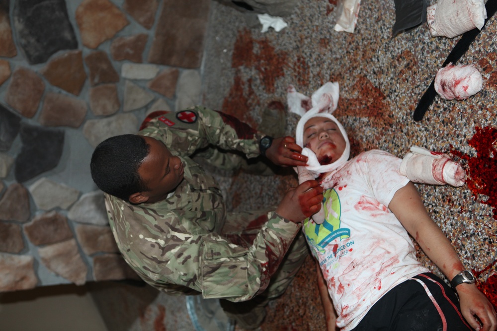 Bermuda medics tested at Field Medical Training Battalion East