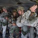 Indian, US paratroopers make helicopter jump