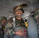 Indian, US paratroopers make helicopter jump