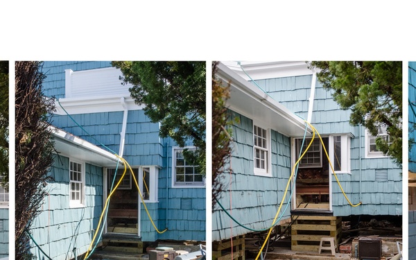 Historic home in Freeport, NY, is elevated to reduce risks from future flooding