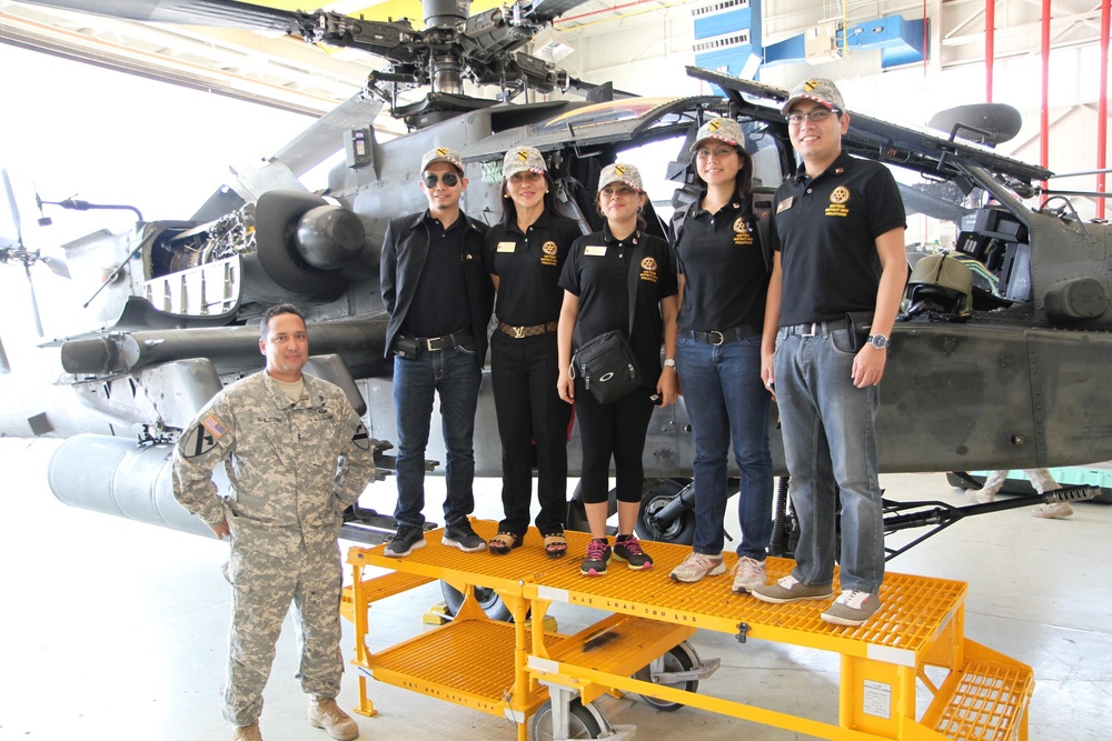 Philippines Rotary Club visits Texas for Air Cav, Fort Hood tour