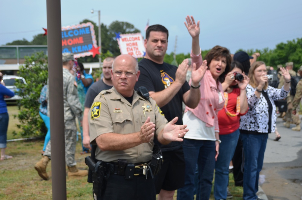 NC National Guard MPs return from deployment