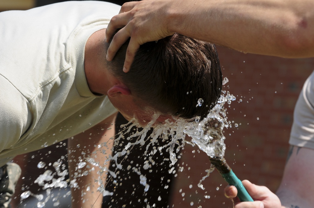 Pepper spray decontamination