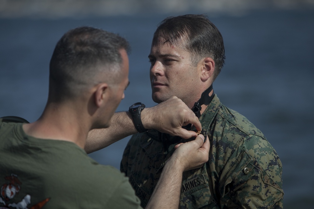 Recon Marine promoted to major in Senegal