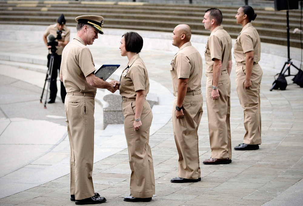 Sailor of the Year advancement ceremony