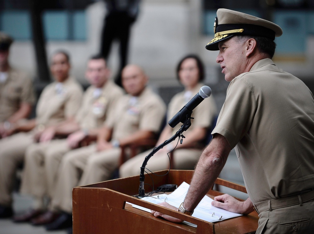 Sailor of the Year advancement ceremony