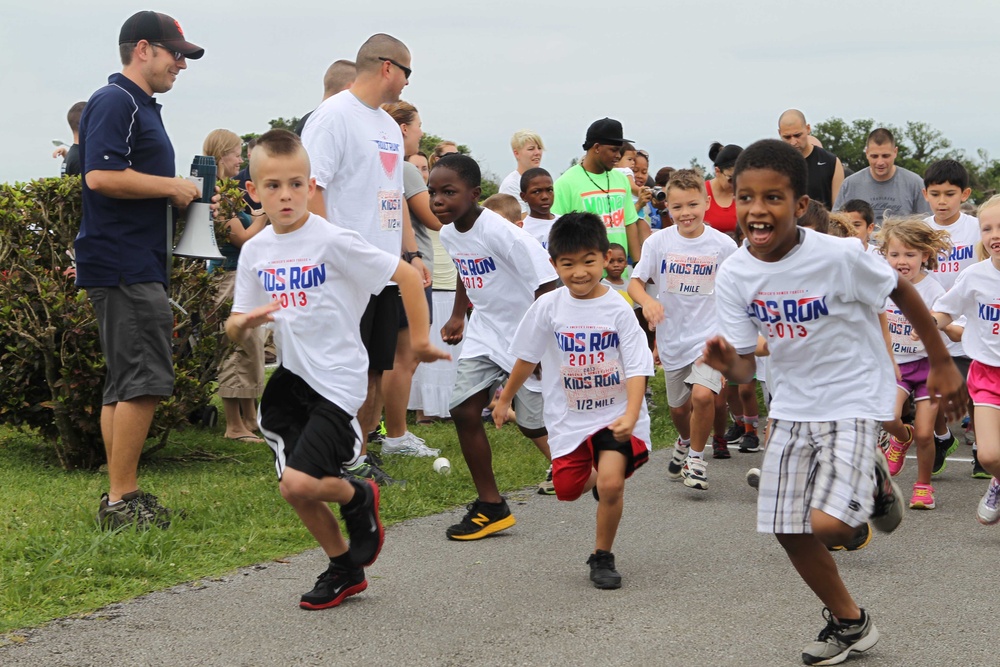 10th Regional Support Group supports America’s Armed Forces Kids Run
