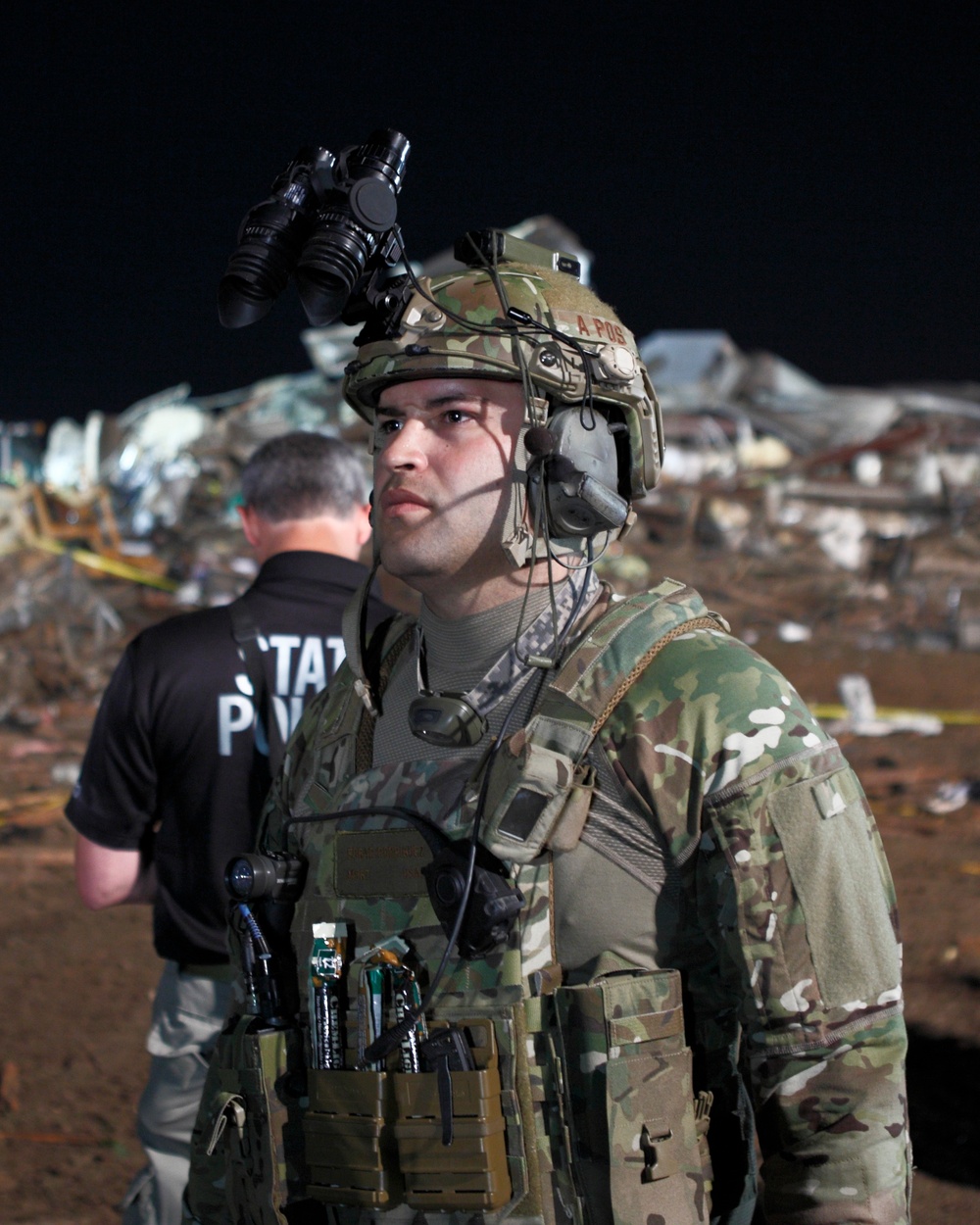 Oklahoma National Guard aids search and rescue for Moore, Okla., tornado