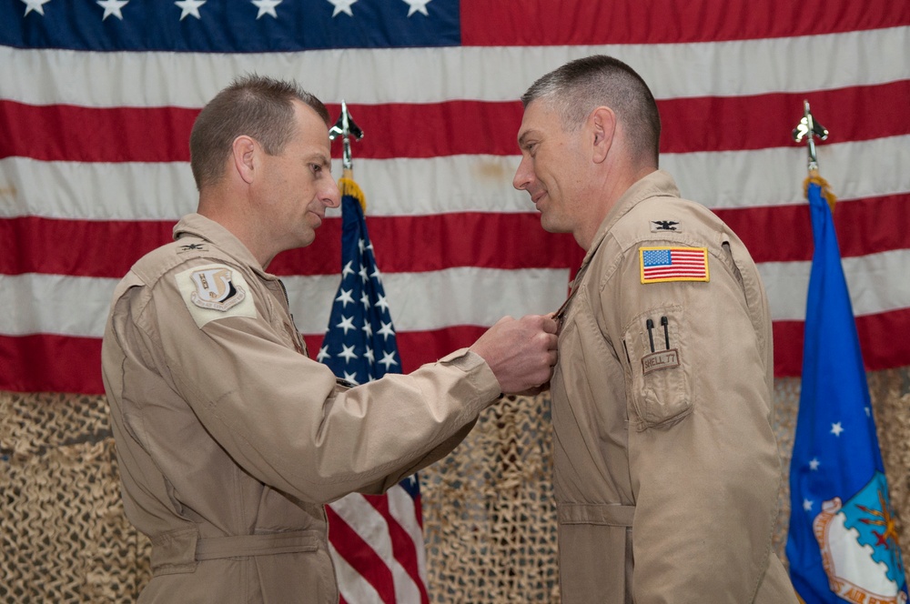 376th change of command ceremony