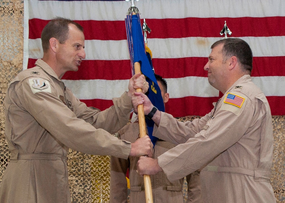 376th change of command ceremony