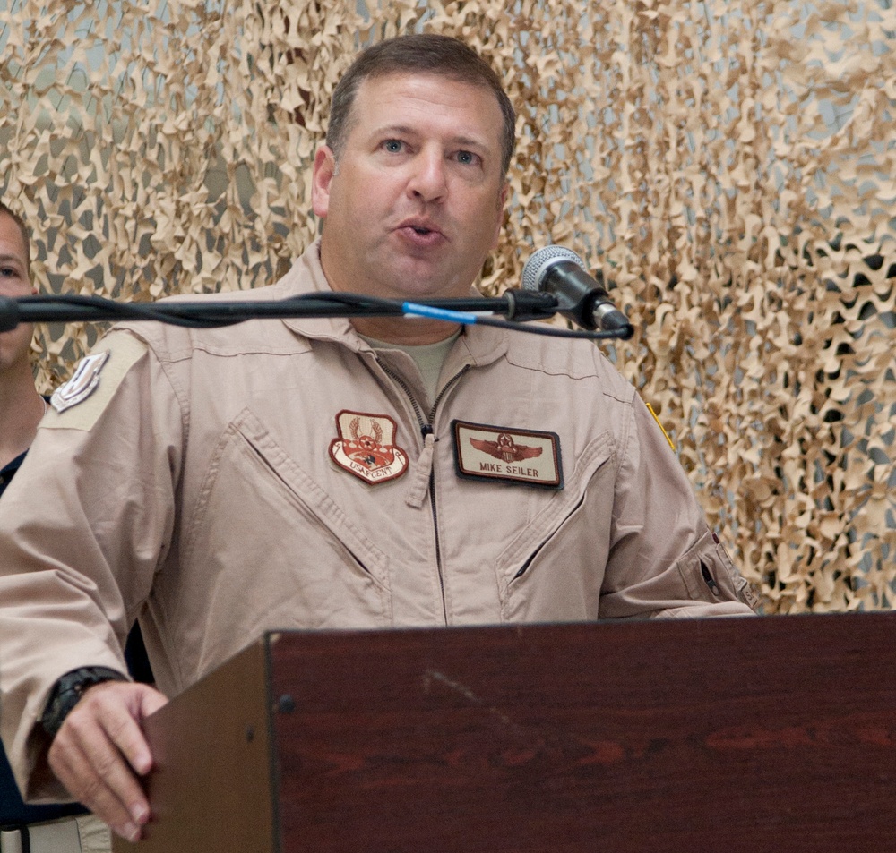 376th change of command ceremony