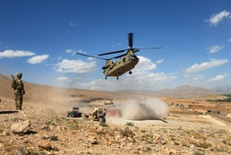 Coalition forces handover of base marks significant milestone