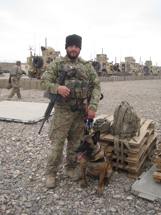 436th SFS dog handler proves his resilience