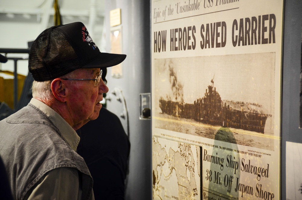 WWII veterans gather for final USS Franklin reunion