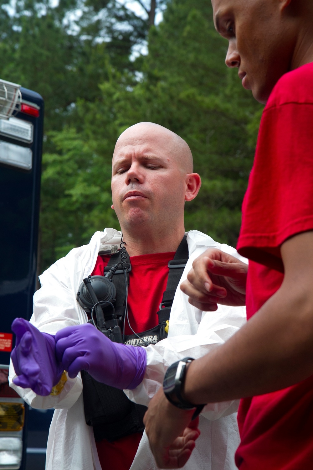 CST trains on radiation detection during Ardent Sentry