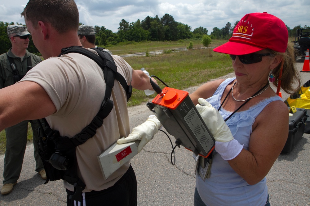 CST trains on radiation detection during Ardent Sentry
