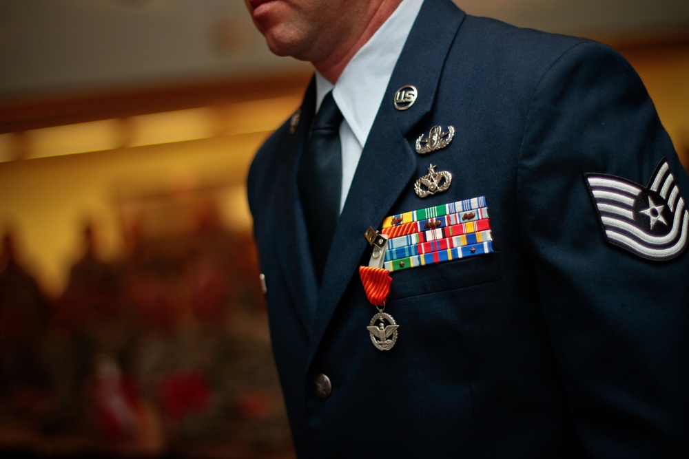 ANG EOD Tech awarded Combat Action medal for heroics in Afghanistan
