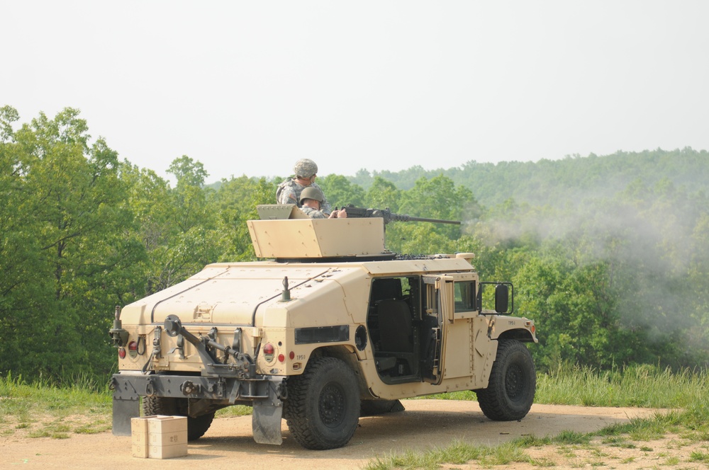 Citizen-soldiers training to fight