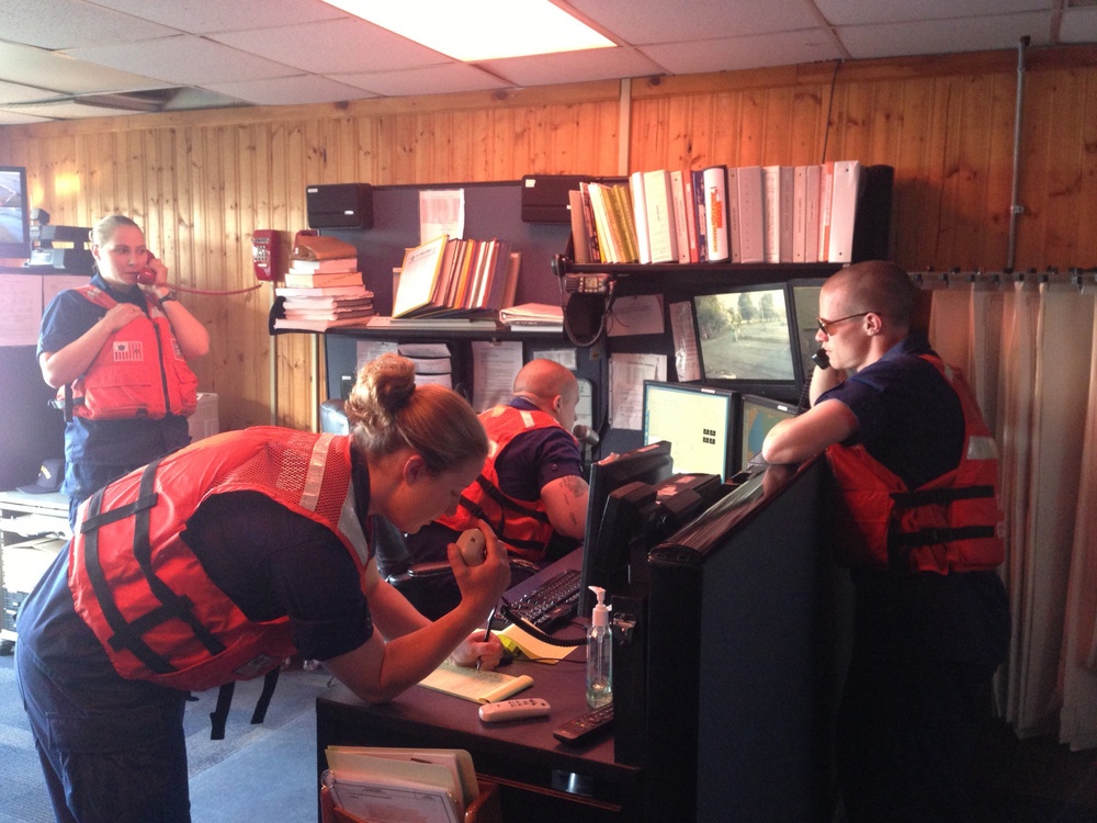 Coast Guard Station Marblehead, Ohio life jacket awareness