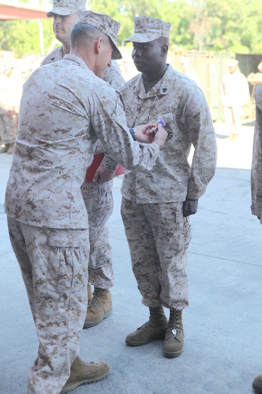 Tank Marines awarded for exceptional valor