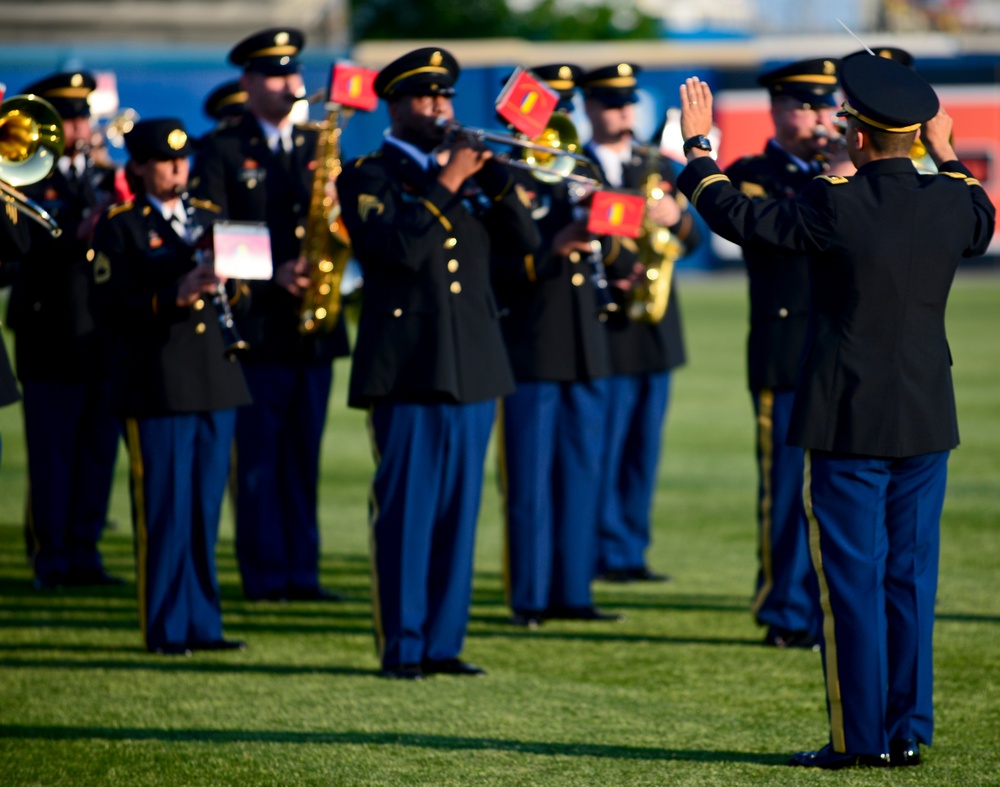Tides salute service members at Armed Forces Night