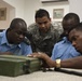 Tradewinds 2013 Participants tune in during Radio Operations Training