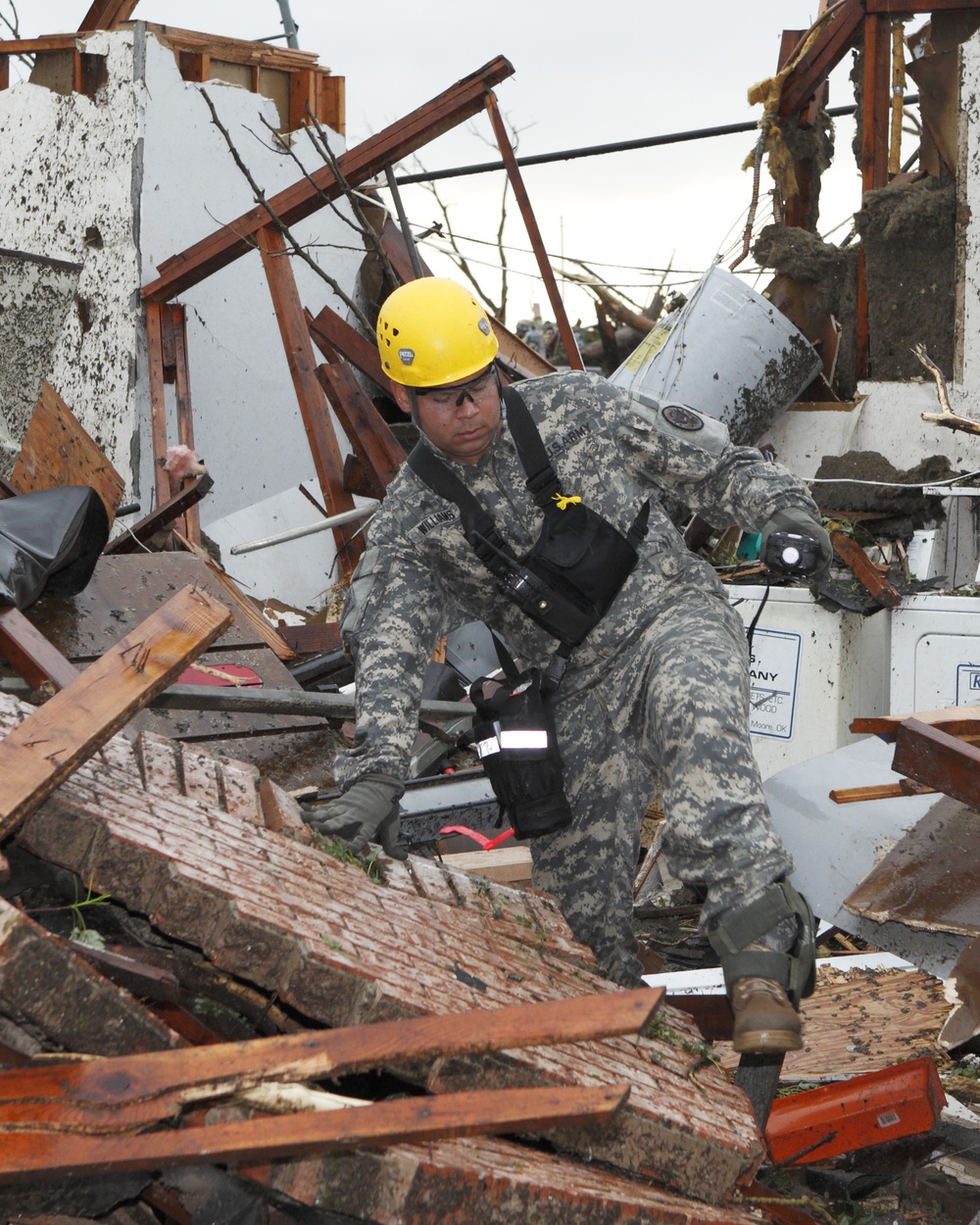 63rd CST supports Moore tornado search and rescue operations