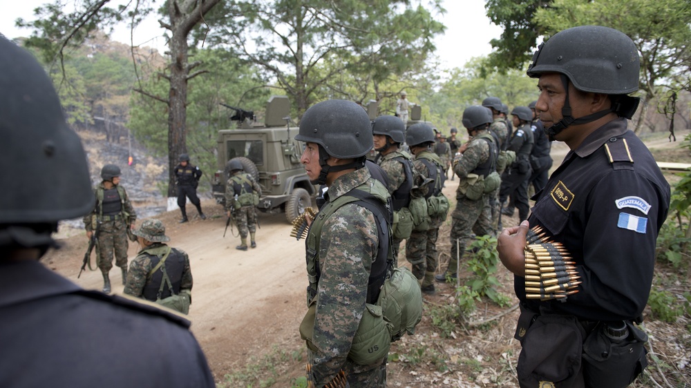 Guatemala Inter-Agency Border Unit Training