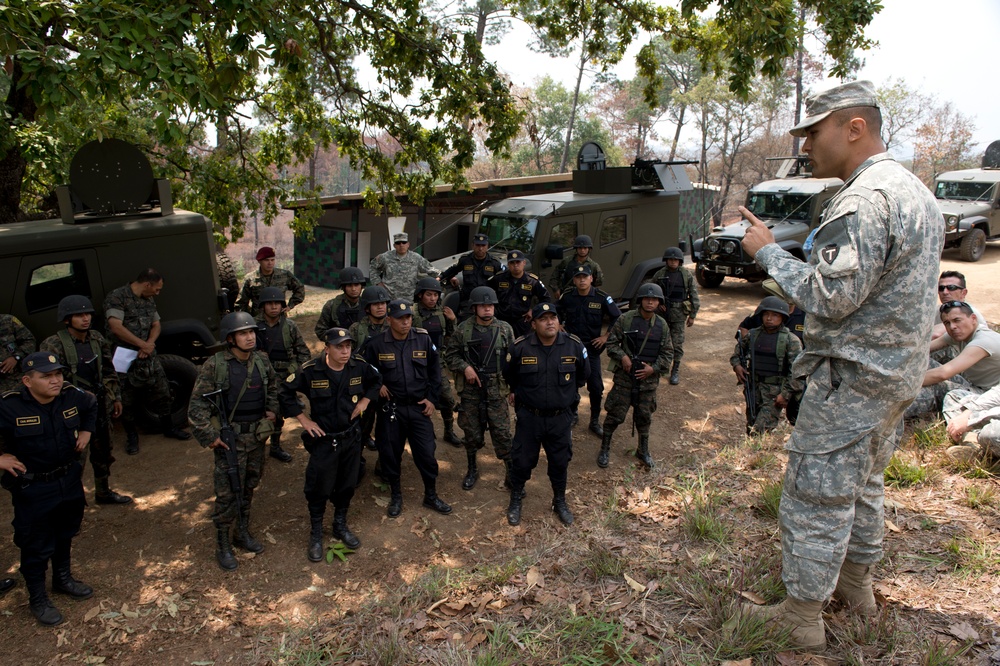 Guatemala Inter-Agency Border Unit Training