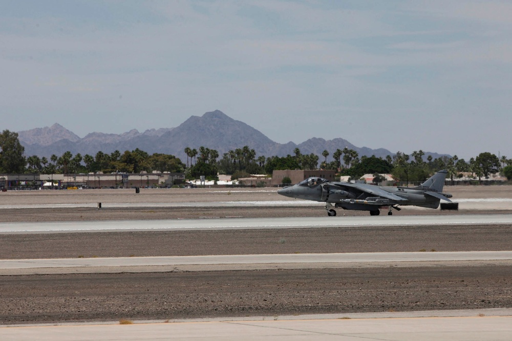 MCAS Yuma MAG-13 commanding officer's final flight