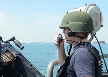 USS Freedom in Singapore
